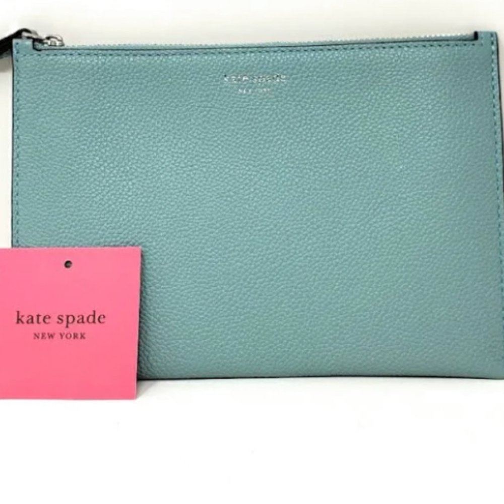 Kate Spade Margaux Small Wristlet Light Blue